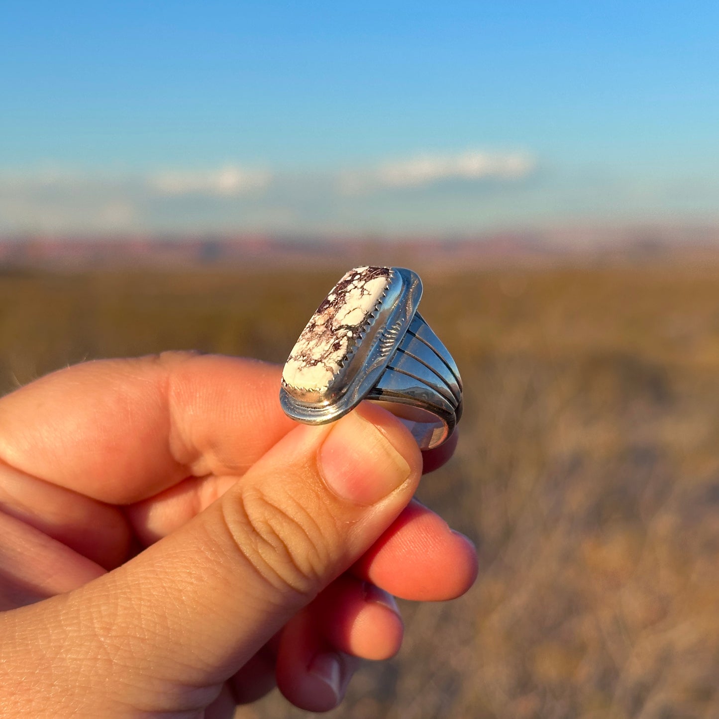 11. Size 11 Wild Horse Ring