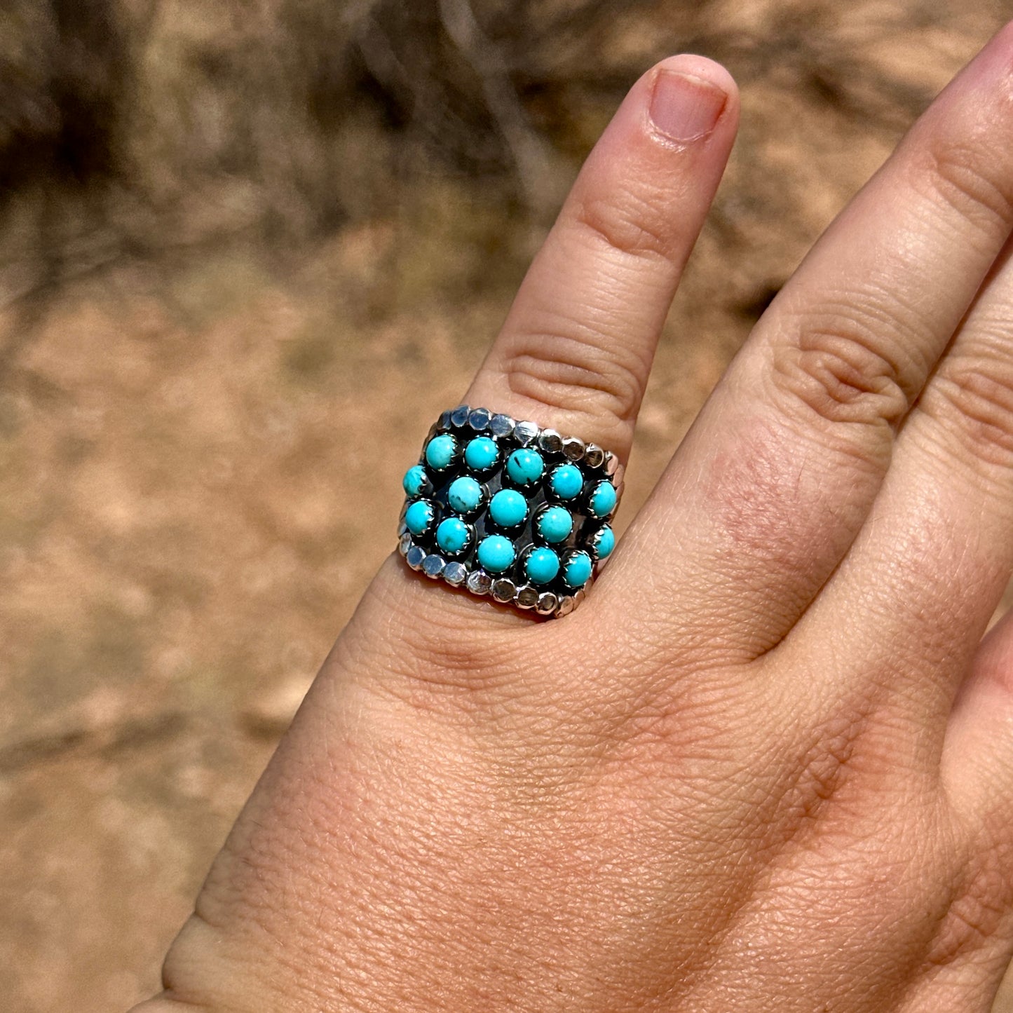 B7. Turquoise Size 8 Ring