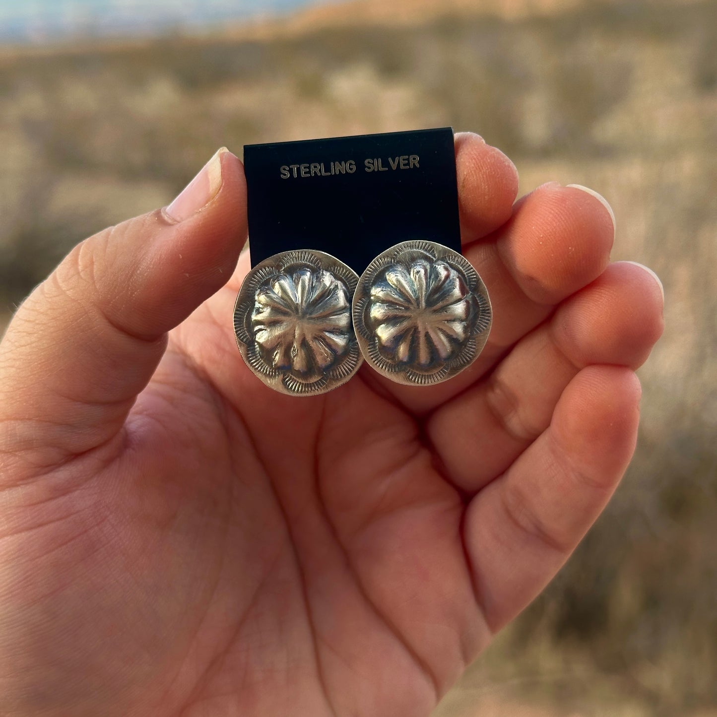 23. Concho Earrings