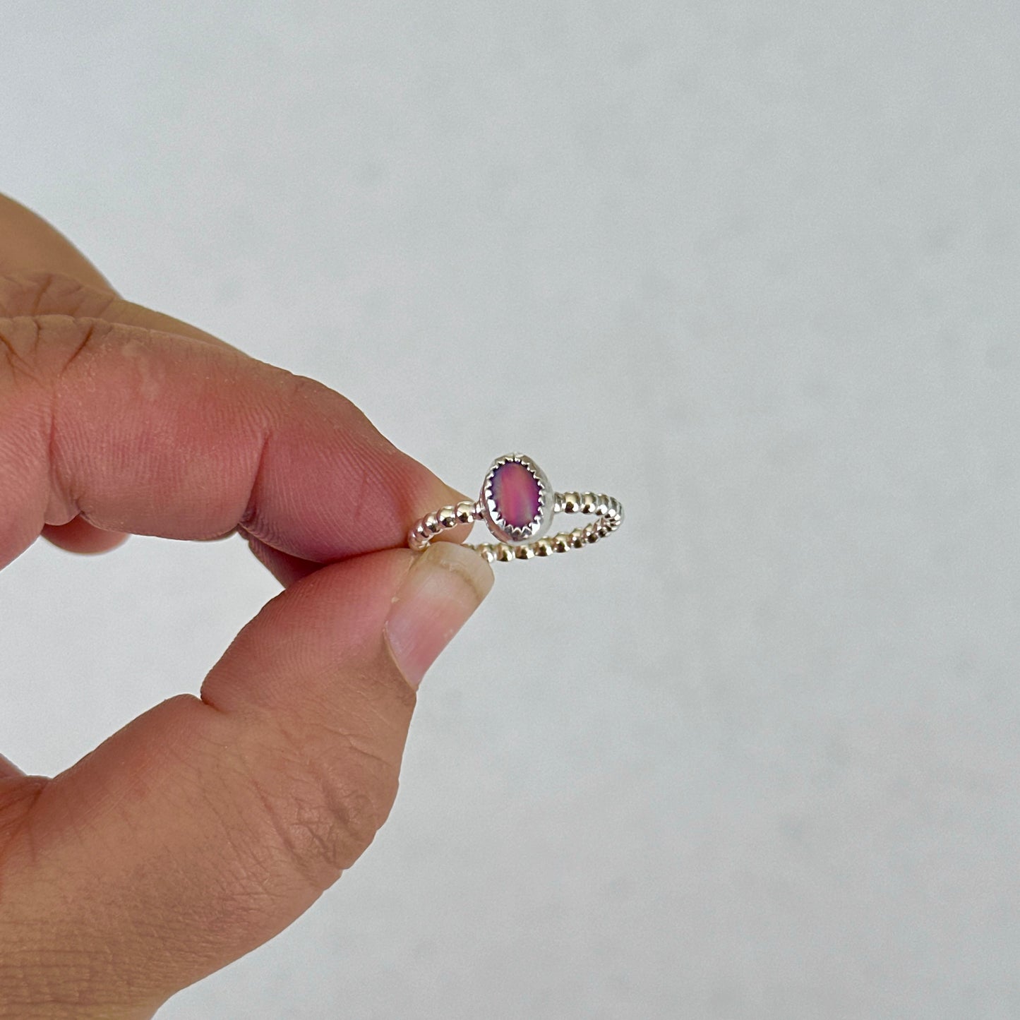 73. Galaxy Opal Size 6 Ring
