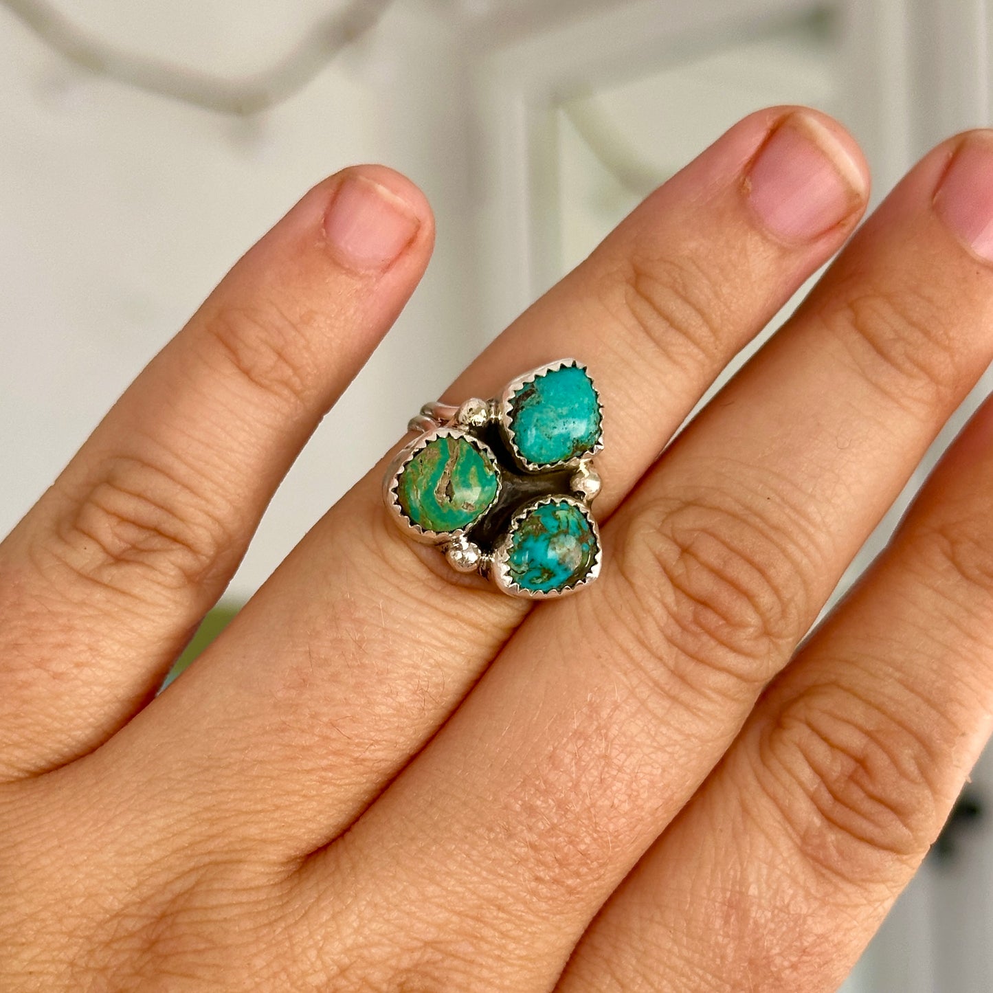 C1. Turquoise Size 7.5 Ring