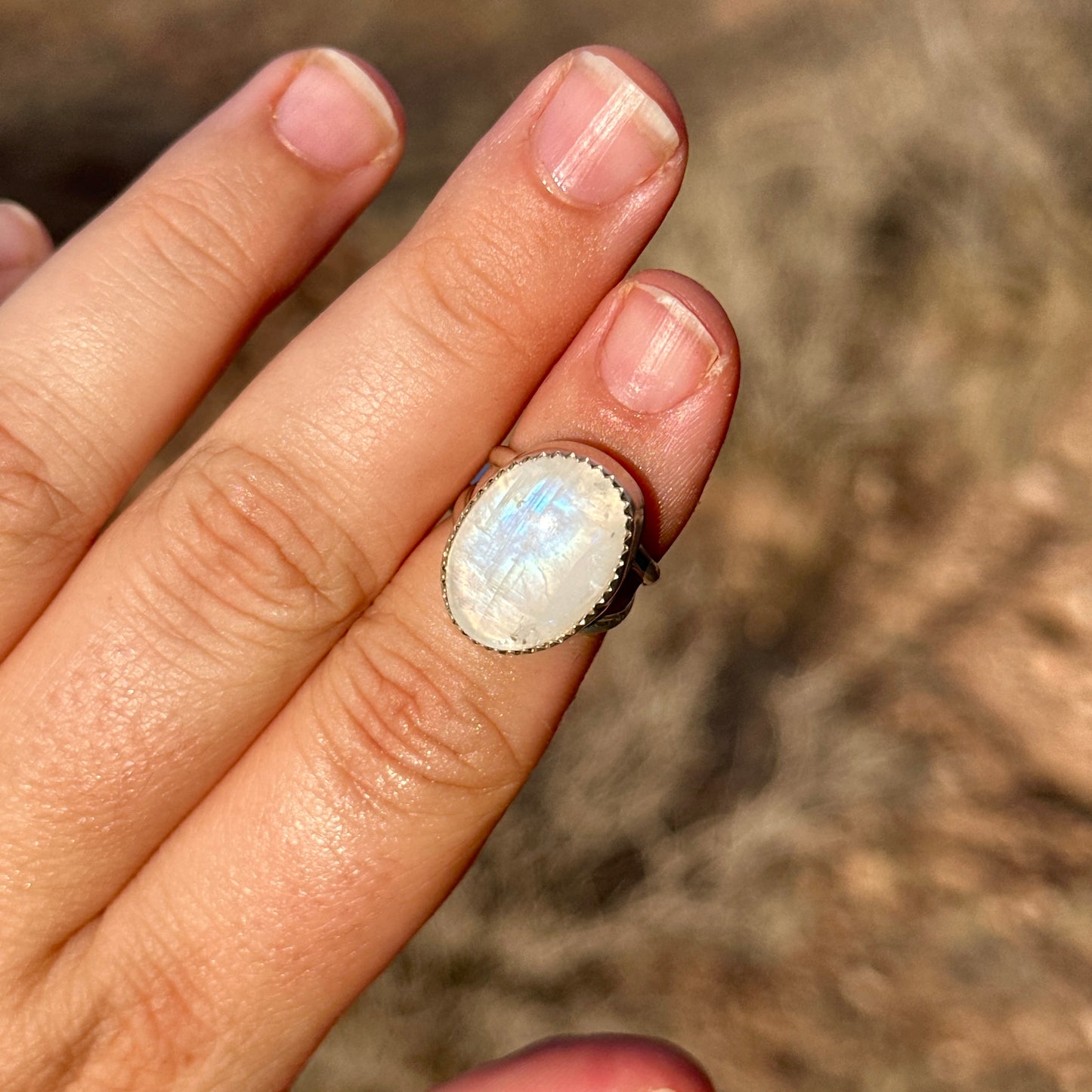 E4. Size 5 Moonstone