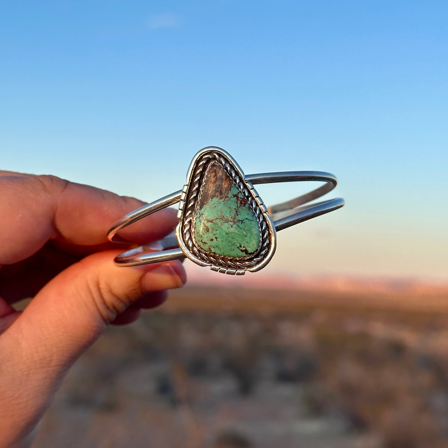 108. Turquoise Cuff Bracelet