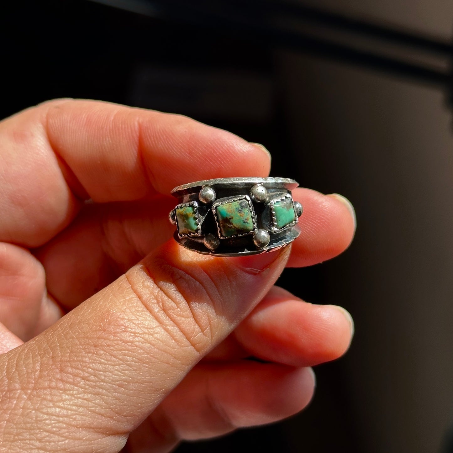216. Turquoise Size 10 Ring