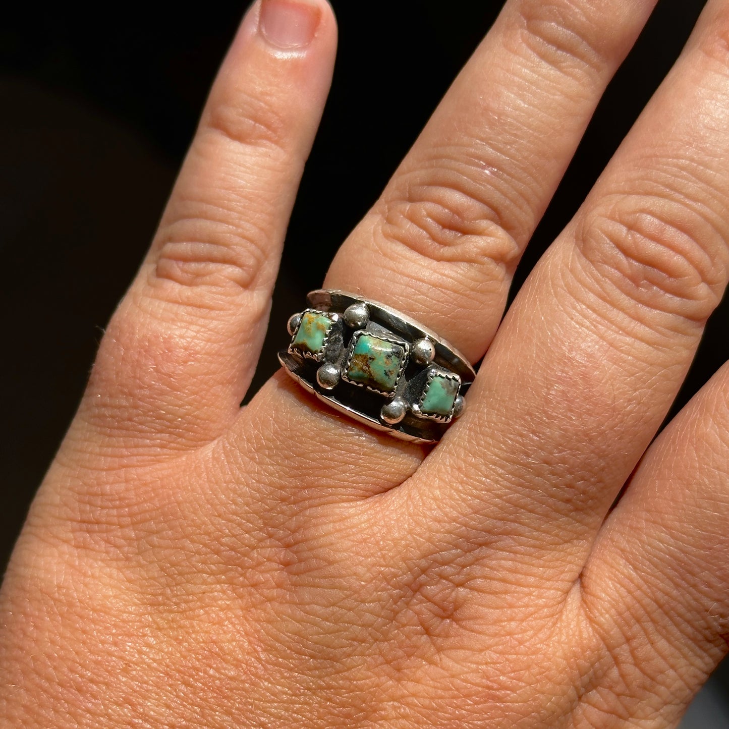 216. Turquoise Size 10 Ring