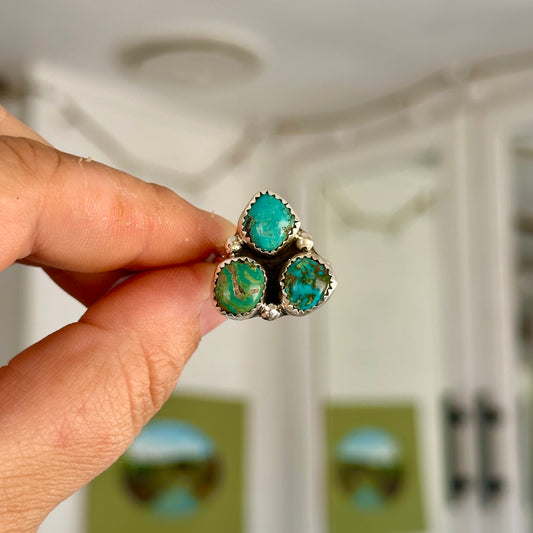C1. Turquoise Size 7.5 Ring