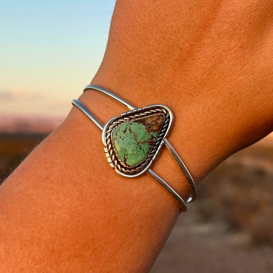 108. Turquoise Cuff Bracelet