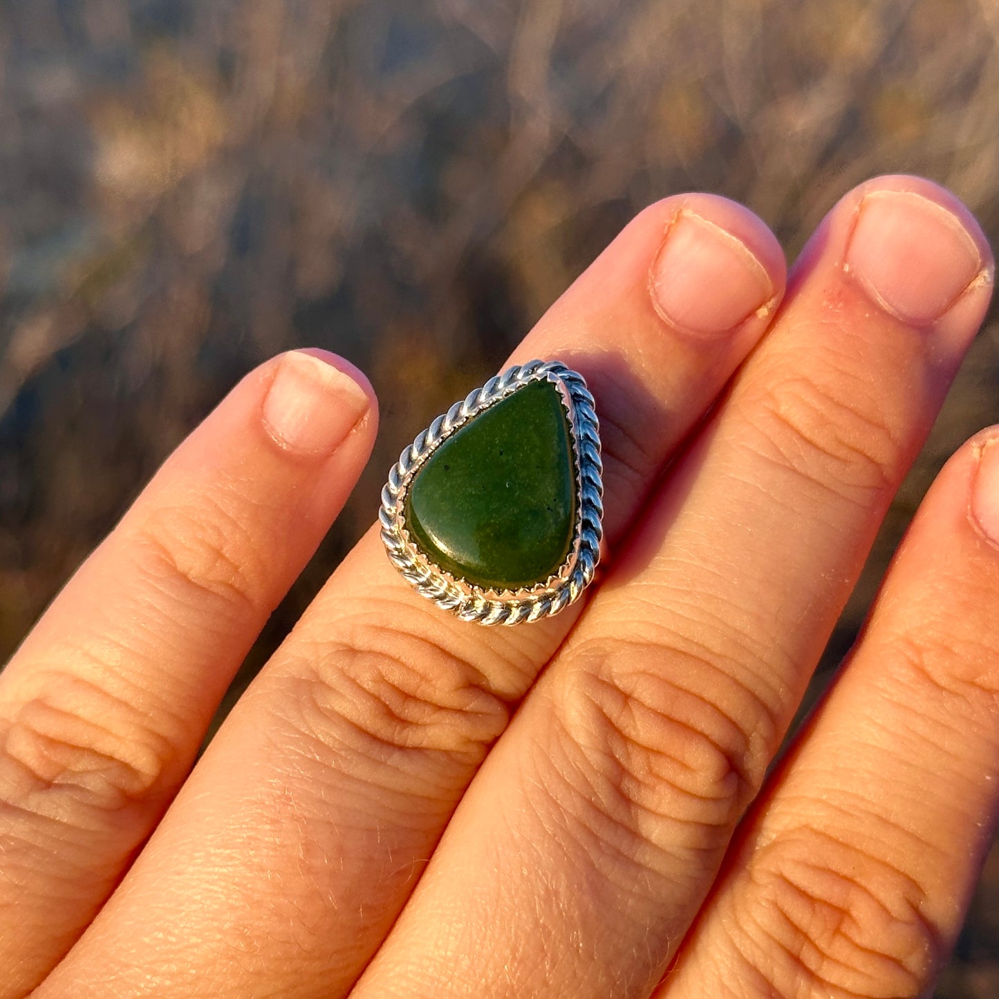 41. Size 5.5 Nephrite Jade
