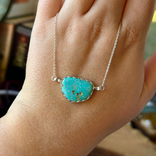 26. Arizona Turquoise Necklace 18”