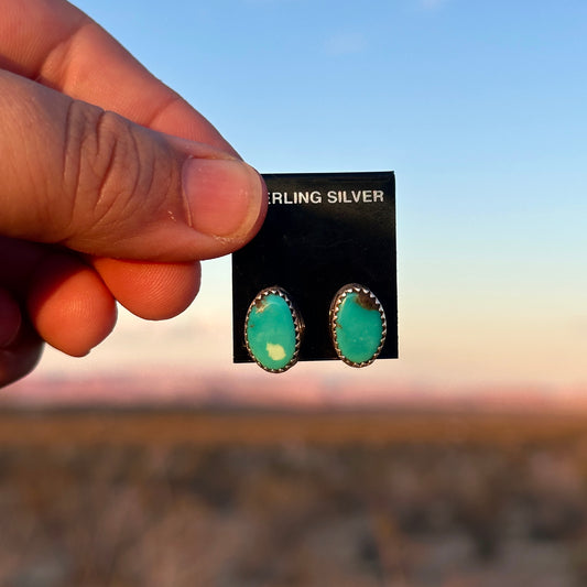 184. Turquoise Stud Earrings