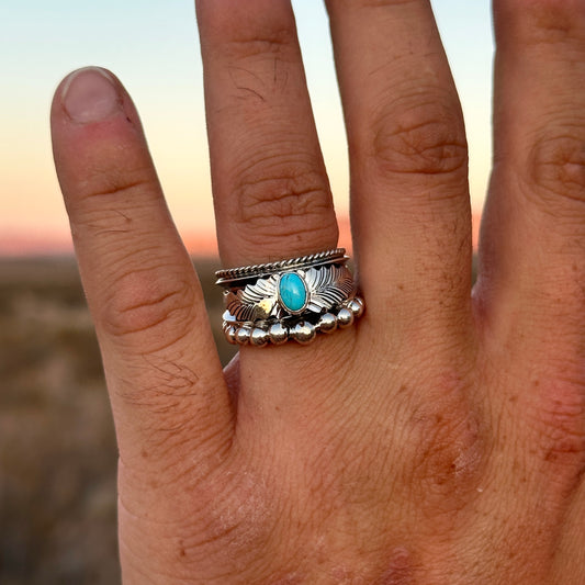 D5. Size 5.5 Turquoise