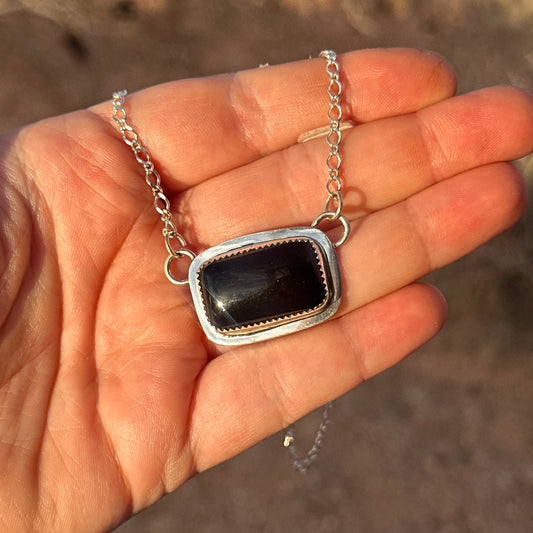 6. Onyx Pendant on 18” Chain