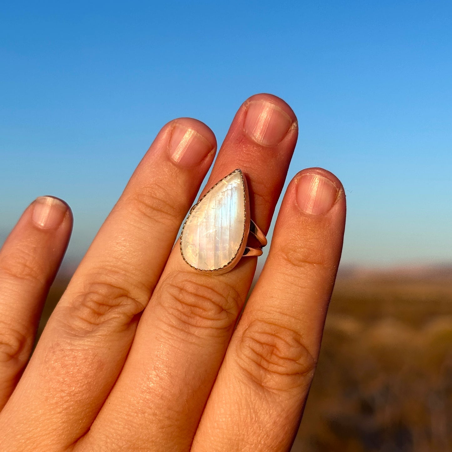 43. Size 7 Moonstone