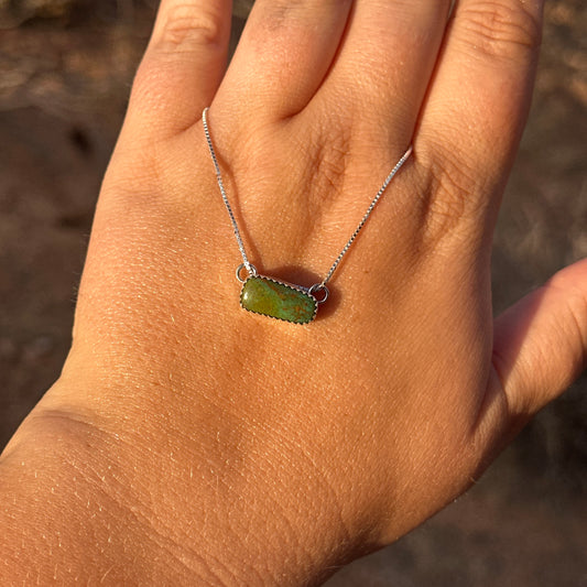 2. Turquoise Pendant on 18” Chain