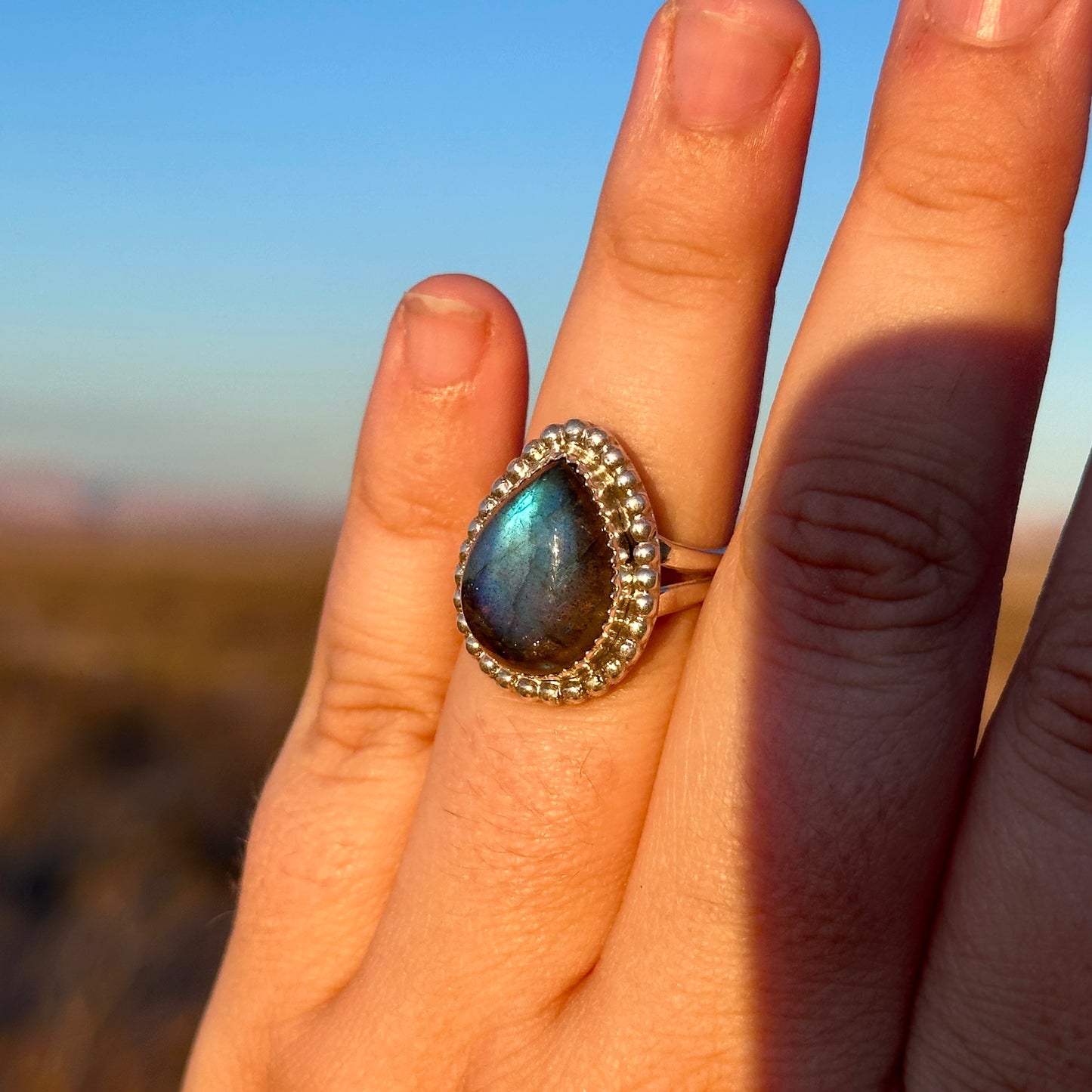 48. Size 8.5 Labradorite