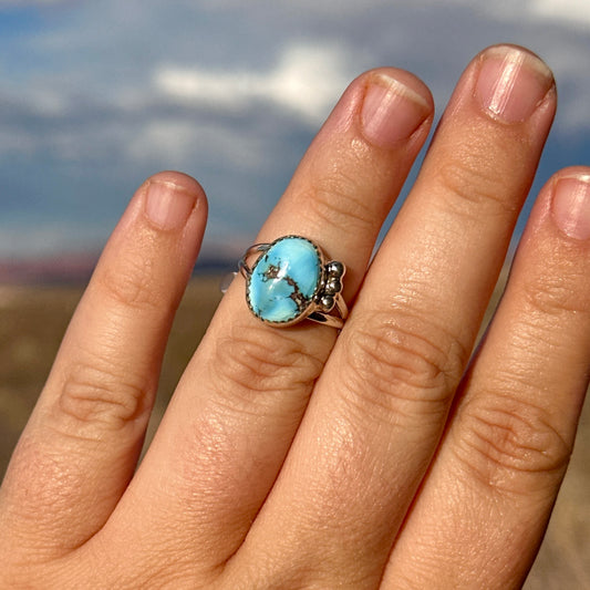 E5. Size 6.5 Golden Hills Turquoise